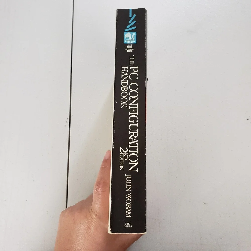 The PC Configuration Handbook 2nd Edition John Woram 1990 Retro Computing Guide